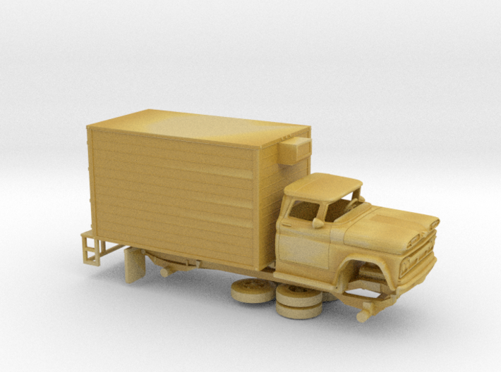 1/87 1960/61 Chevrolet C 50 Delivery Box 3d printed 