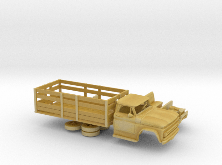 1/160 1962-66 Chevrolet C-50 Stake Bed 3d printed