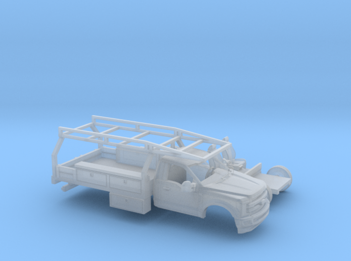 1/160 2017 Ford F-Series Reg Cab Contractor Kit 3d printed