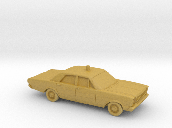 1/160 1966 Ford Galaxie &quot;Police&quot; 3d printed