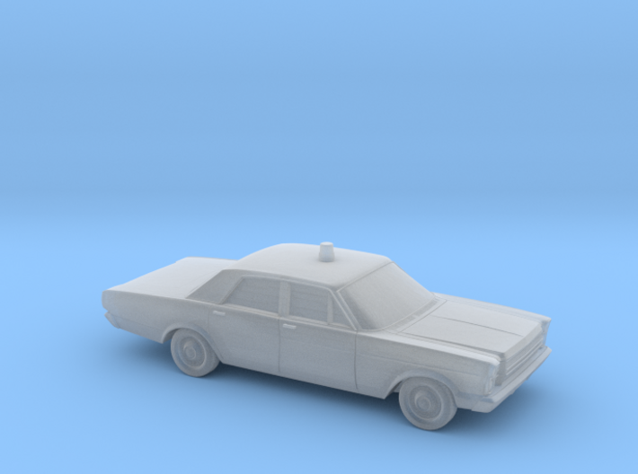 1/160 1966 Ford Galaxie &quot;Police&quot; 3d printed