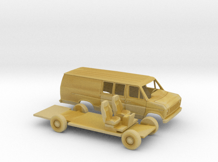 1/87 1975-91 Ford E Series Ext. Delivery Kit 3d printed