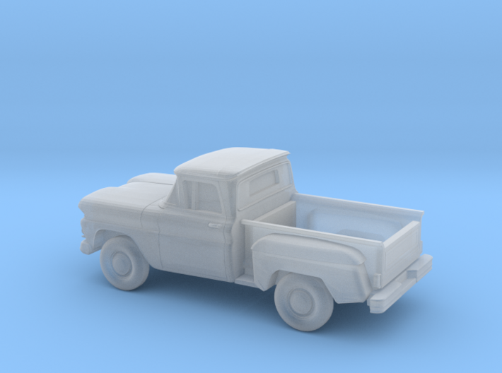 1/87 1960/61 Chevrolet C10 Stepside Small Rear Win 3d printed