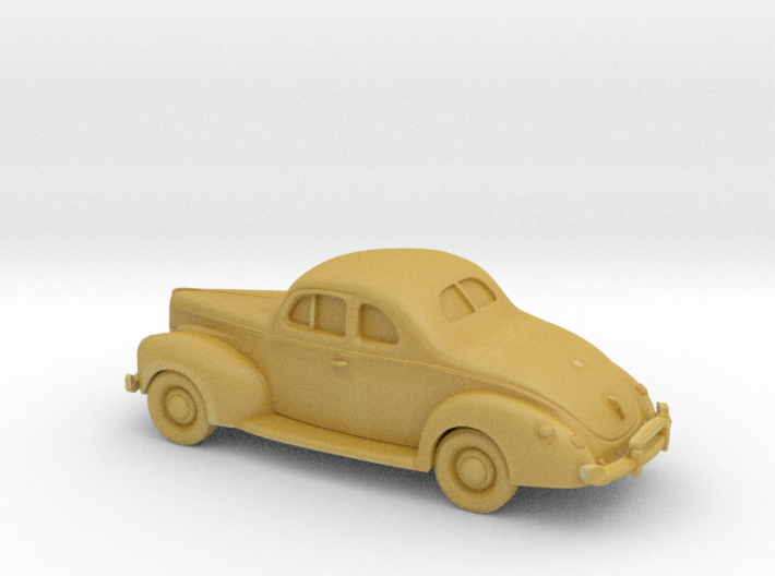1/87 1940 Ford Eight Coupe 3d printed