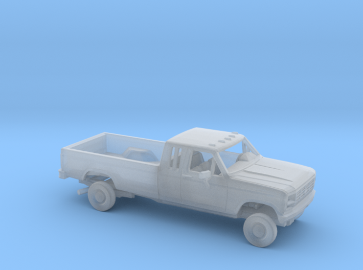 1/160 1980-86 Ford F-Series Ext.Cab LongBed Kit 3d printed