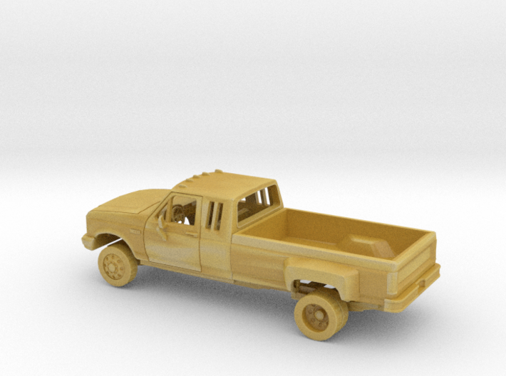 1/87 1987-91 Ford F-Series Ext. Cab Dually Kit 3d printed