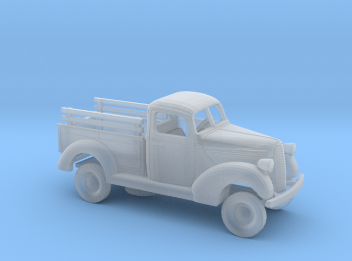 1/160 1939-41 Ford PickUp w. Spare and Stakes Kit 3d printed