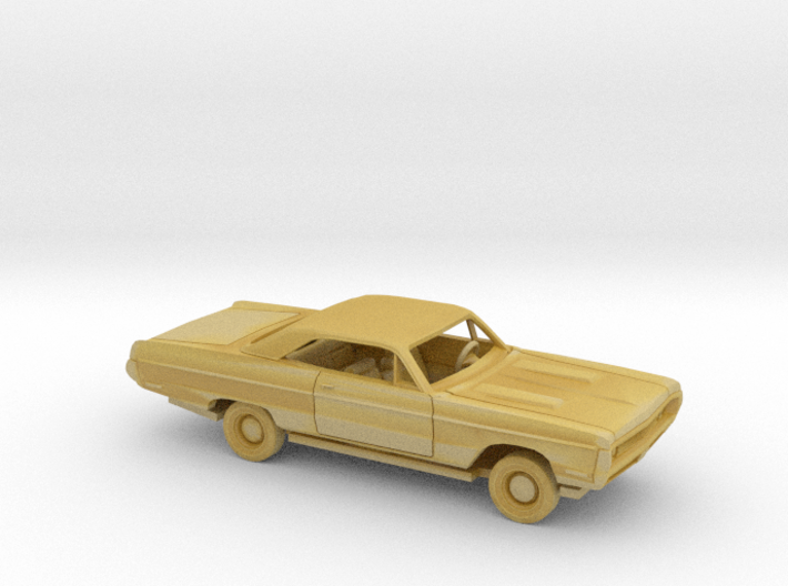 1/87 1970 Plymouth Fury Sport Coupe Kit 3d printed 