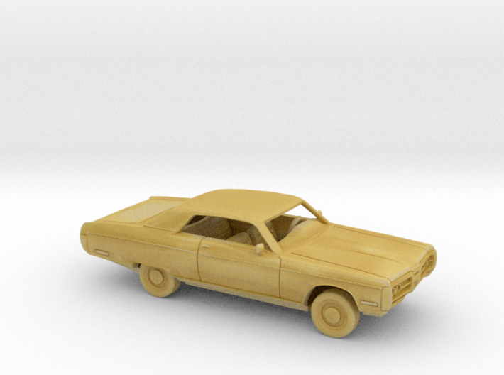 1/87 1972 Plymouth Fury Coupe Kit 3d printed