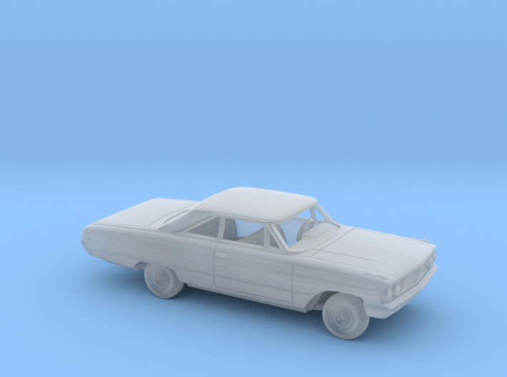 1/87 1964 Ford Galaxie Coupe Kit 3d printed