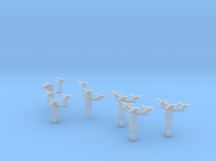 Small Fighter Trees 3d printed
