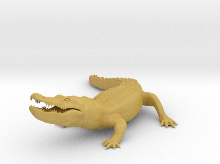 Printle Animal Alligator - 1/32 3d printed