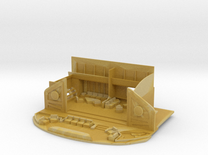 1/350 Refit Officer's Lounge Replacement 3d printed 