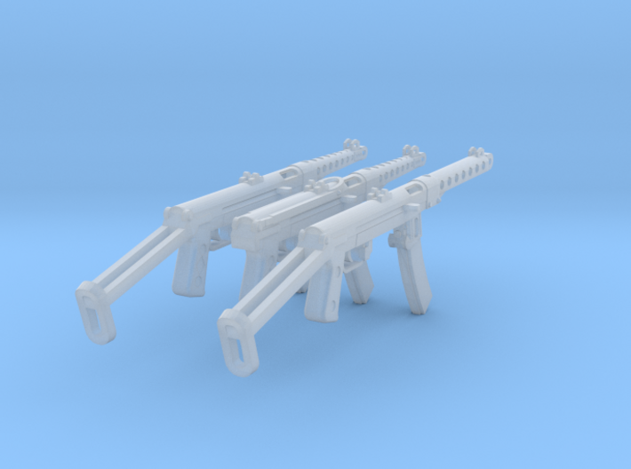 1:16 PPS-42/PPS-43 Submachine Gun Family 3d printed