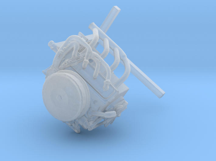 Printle Thing Engine on Stand - 1/32 3d printed