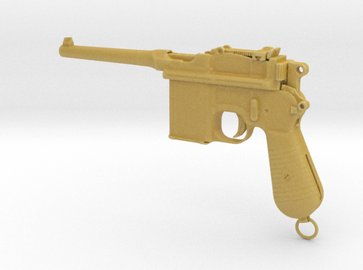 Broomhandle Mauser 1/3rd Scale 3d printed