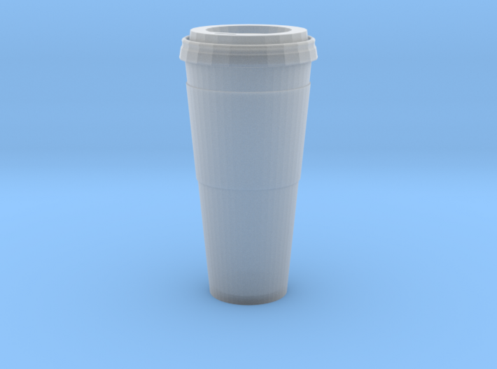 1/3rd Scale Paper Coffee Cup 3d printed