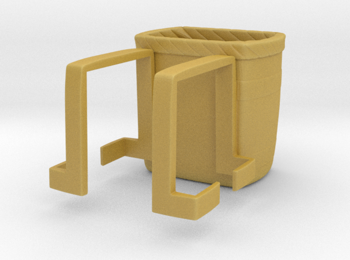 Krampus basket for Minimates 3d printed 
