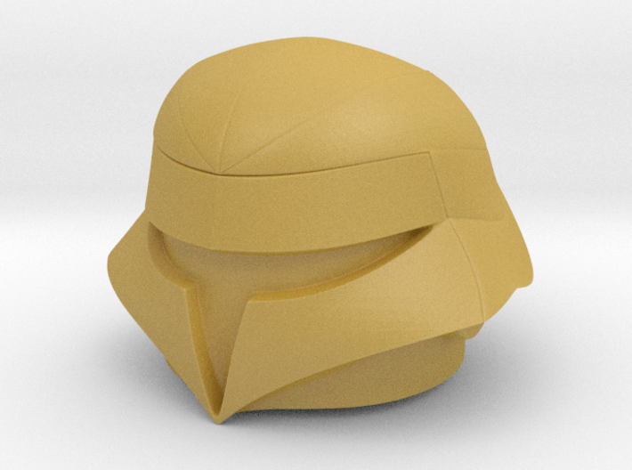 Quicksilver helmet (w/ mask) for Minimates 3d printed 