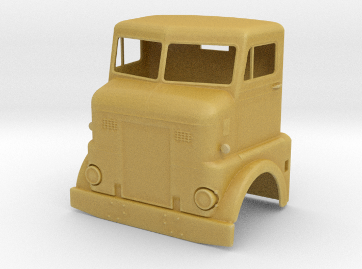 1/87 Bubblenose Oval truck 3d printed 