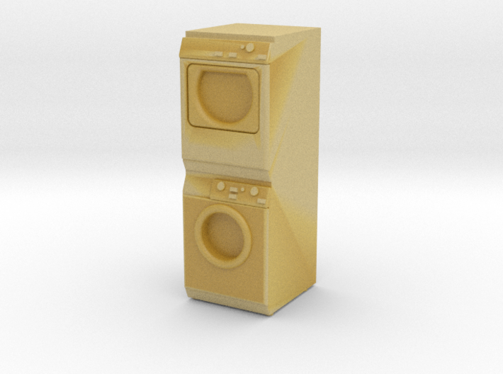 1:48 Stacked Miele Washer Dryer 3d printed