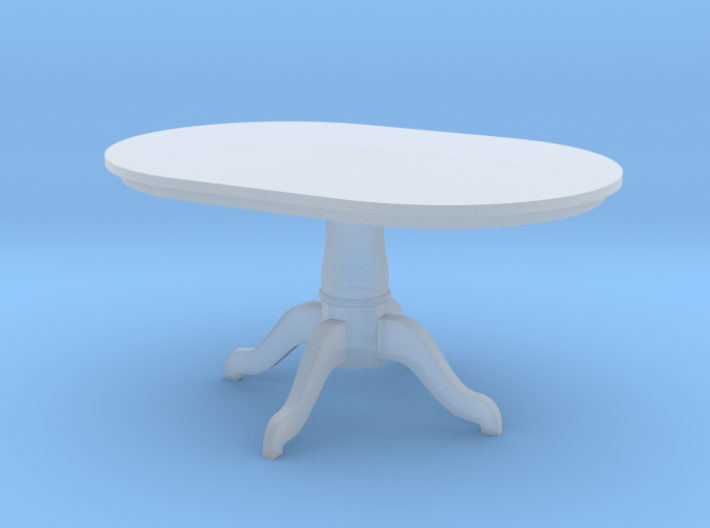 1:24 Pedestal Dining Table 3d printed