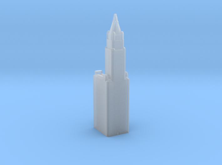 Woolworth Building - New York (1:4000) 3d printed