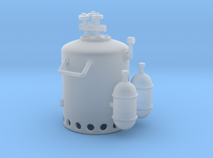 Coastal Forces Smoke Generator. 1/24 scale. 3d printed