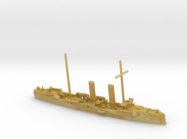 SMS Panther 1/1250 (with mast) 3d printed