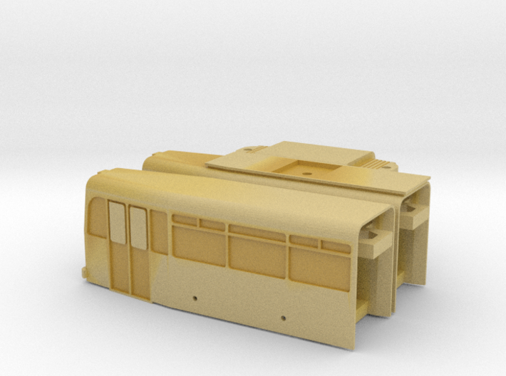 Tram G4-65  (Türen einseitig) 1/200 3d printed 