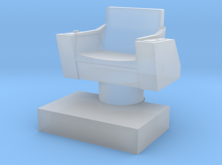 Captain's Chair, 1:87 Scale 3d printed