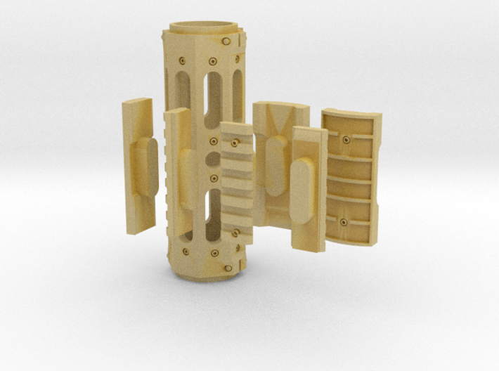 1:6 scale GG&G Tacticle Forearm 3d printed 