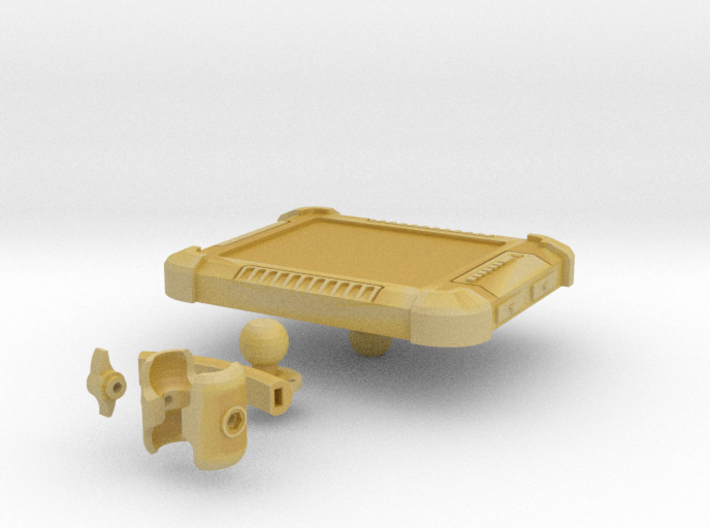 1:6 scale Hasbro HMMWV Computer and stand 3d printed
