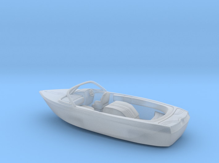 TT motorboat 1:120 scale 3d printed