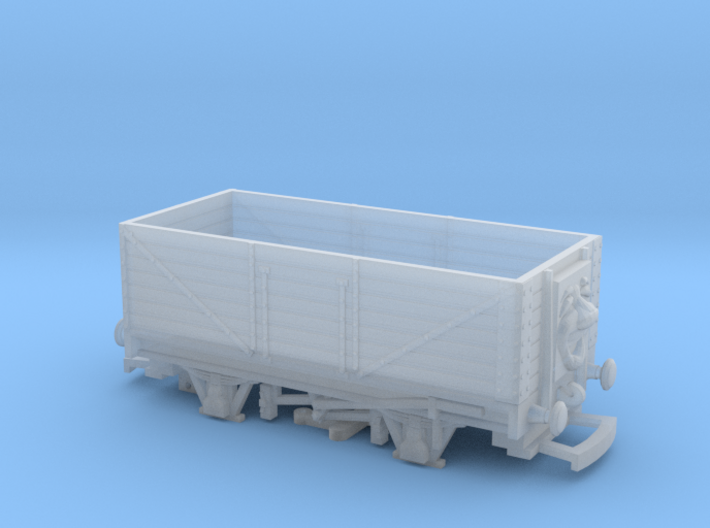HO/OO &quot;Rickety&quot; 7-Plank Wagon Bachmann Redux 3d printed
