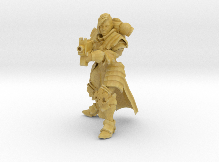 54mm Gothic war sister 3d printed