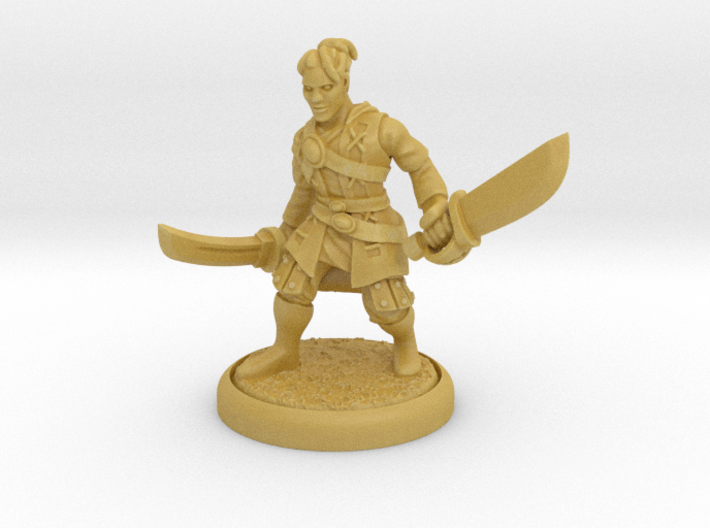 Sword fighter 3d printed