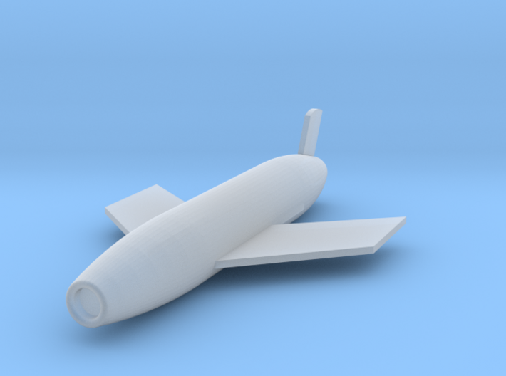 1/144 Scale SSM-N-8A Regulus I Missile 3d printed
