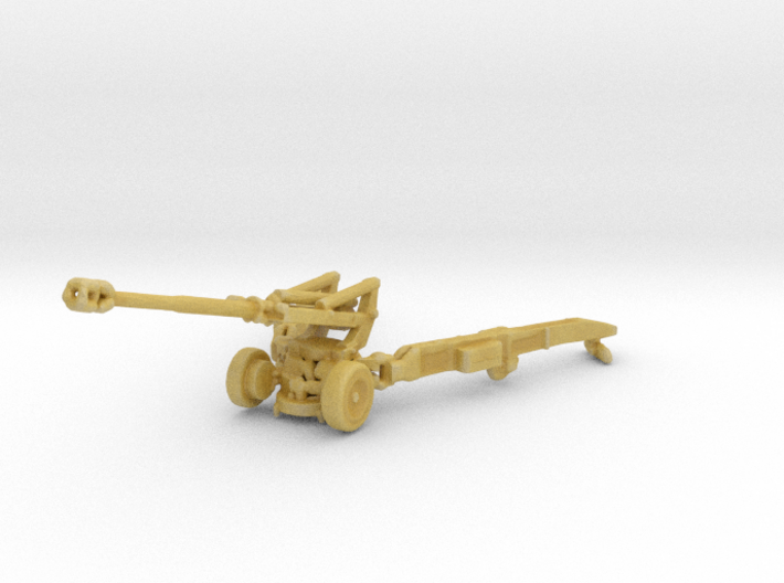 1/100 Scale M198 155mm Howitzer 3d printed 