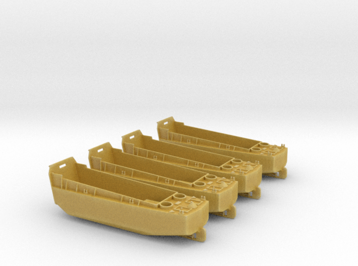1/285 Scale LCVP Set Of 4 3d printed 