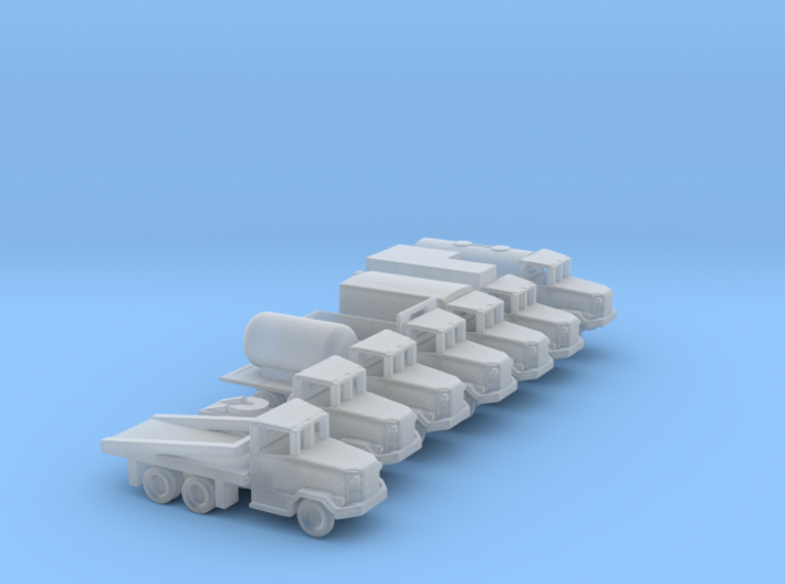 1/200 Scale M35 Truck Set 3d printed