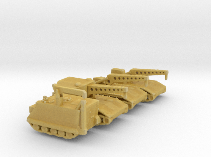 1/285 Scale Armored Recovery Vehicles 3d printed 