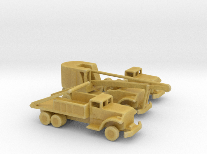 1/285 Scale Brockway Truck Set 3d printed 