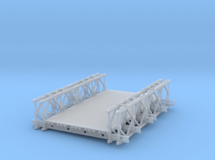 1/72 Scale Bailey Bridge Section 3d printed