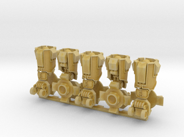 5 Hel Squad 5 armored legs 3d printed 