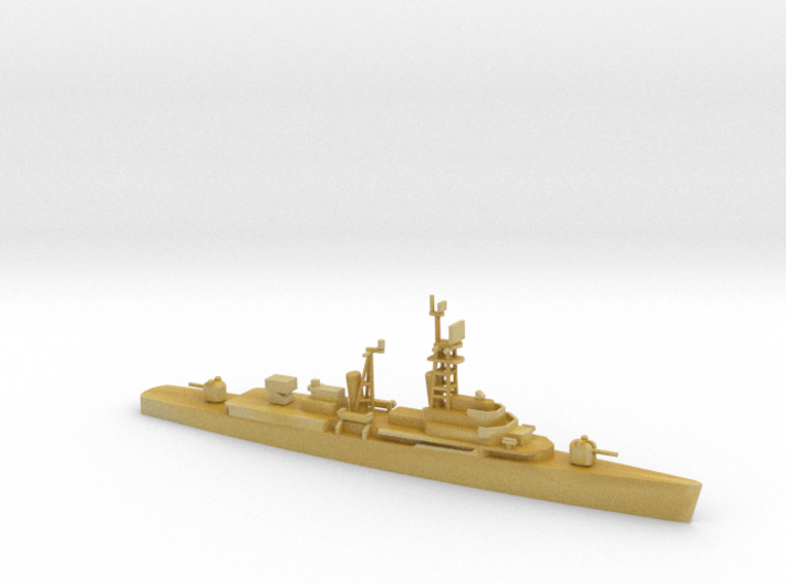 1/1250 Scale Forrest Sherman ASW Class Destroyer 3d printed
