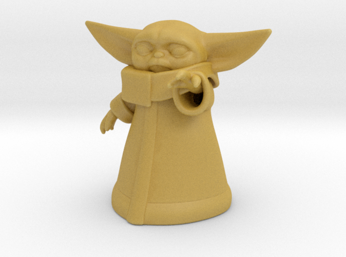 Baby Yoda (Ver.2, 37mm) 3d printed
