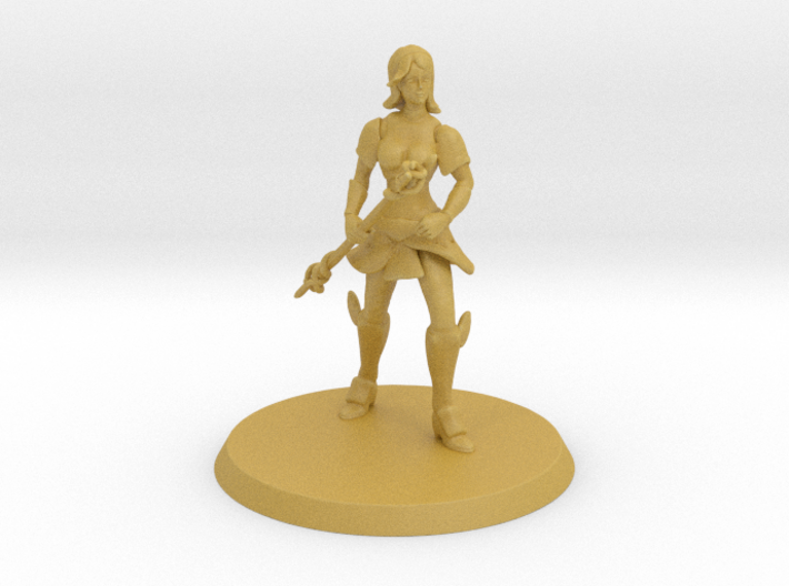 Lux, the Lady of Luminosity (35mm) 3d printed