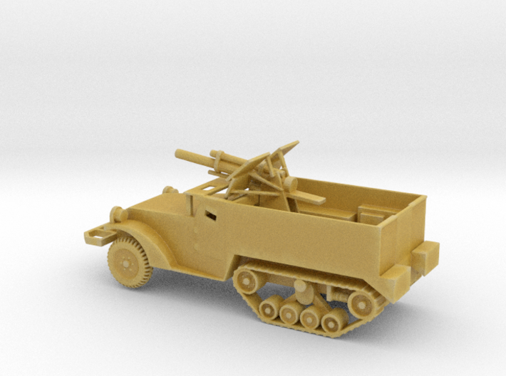 1/160 Scale T19 Halftrack 105mm 3d printed