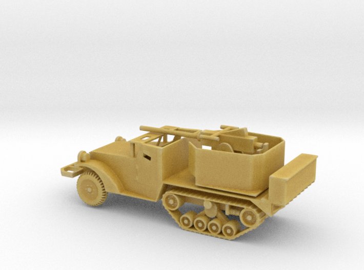 1/160 Scale M3 HalfTrack with 40mm AA Gun 3d printed